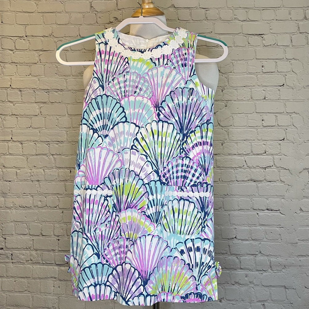 Lilly Pulitzer girls shift dress oh Shello size 10